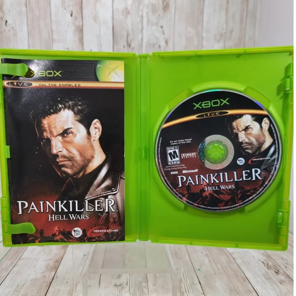 Painkiller: Hell Wars Xbox Original OG CIB Complete